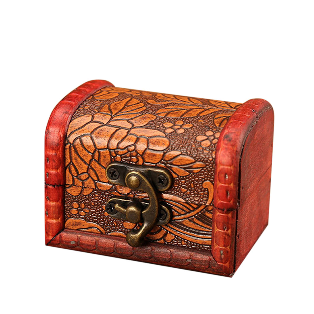 Chinese Style Vintage Wooden J - Jewelry Making Box recension och pris