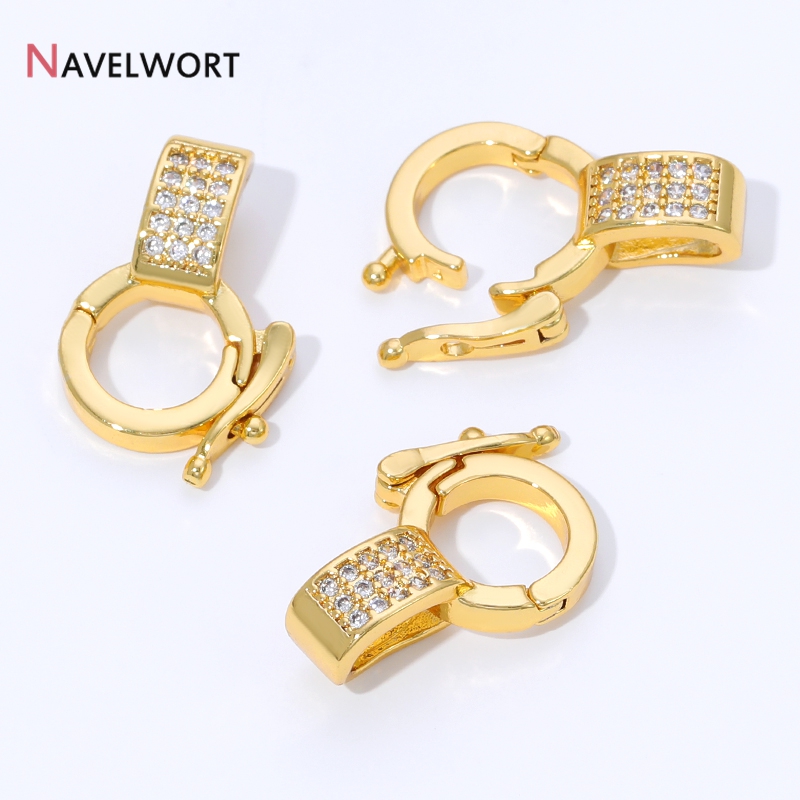 18K Gold Plated Brass Inlaid Z - Jewelry Making Pendants recension och pris
