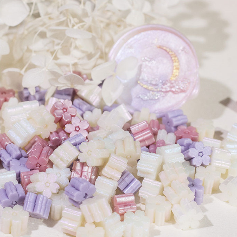 Mixed Color Glitter Sakura Wax - Jewelry Making Wax recension och pris