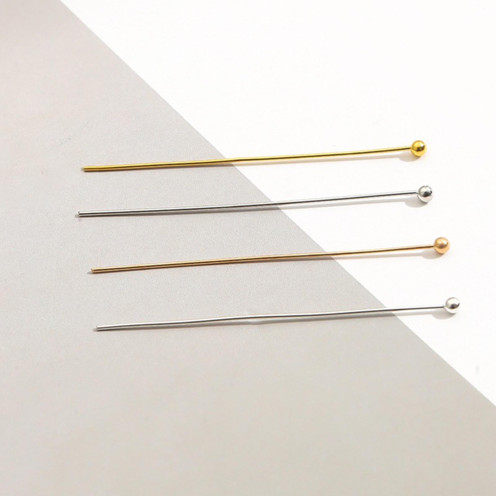 200 Metal End Head Findings fo - Eyepin Ball End recension och pris
