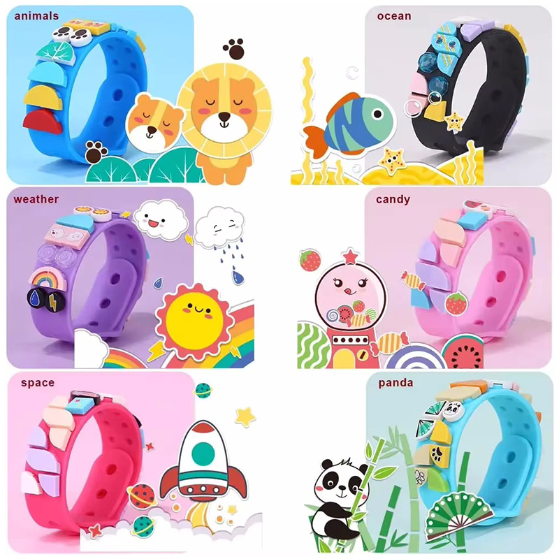 6Pcs/set Kids Building Blocks  - Jewelry Making For Kids recension och pris
