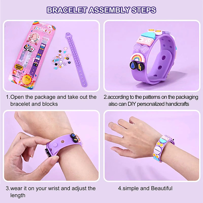 6Pcs/set Kids Building Blocks  - Jewelry Making For Kids recension och pris