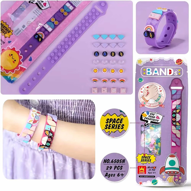 6Pcs/set Kids Building Blocks  - Jewelry Making For Kids recension och pris