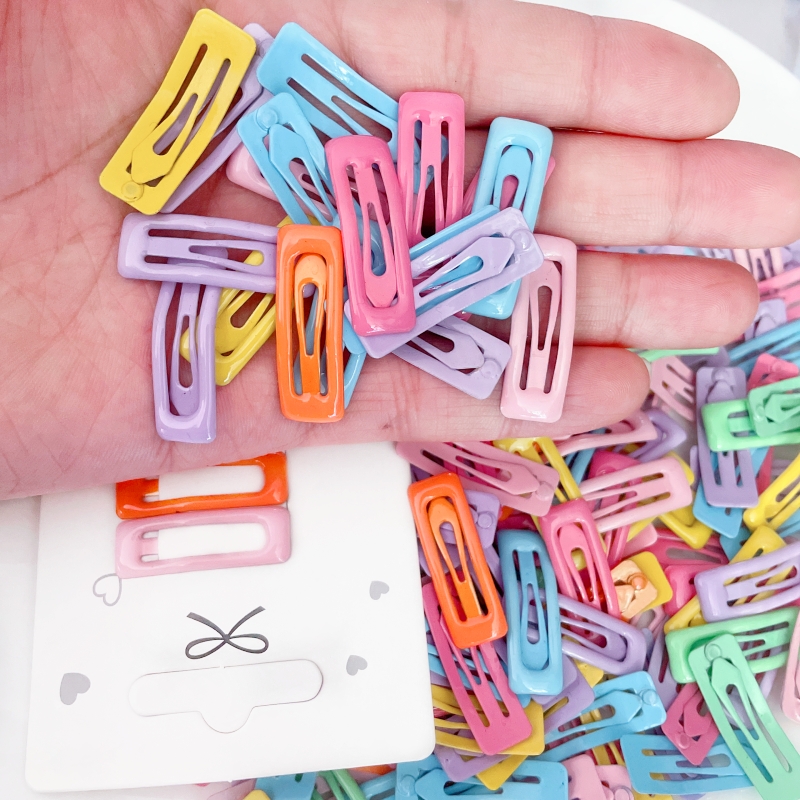 10/30/50pcs 3cm Rectangle Hair - Jewelry Making For Kids recension och pris