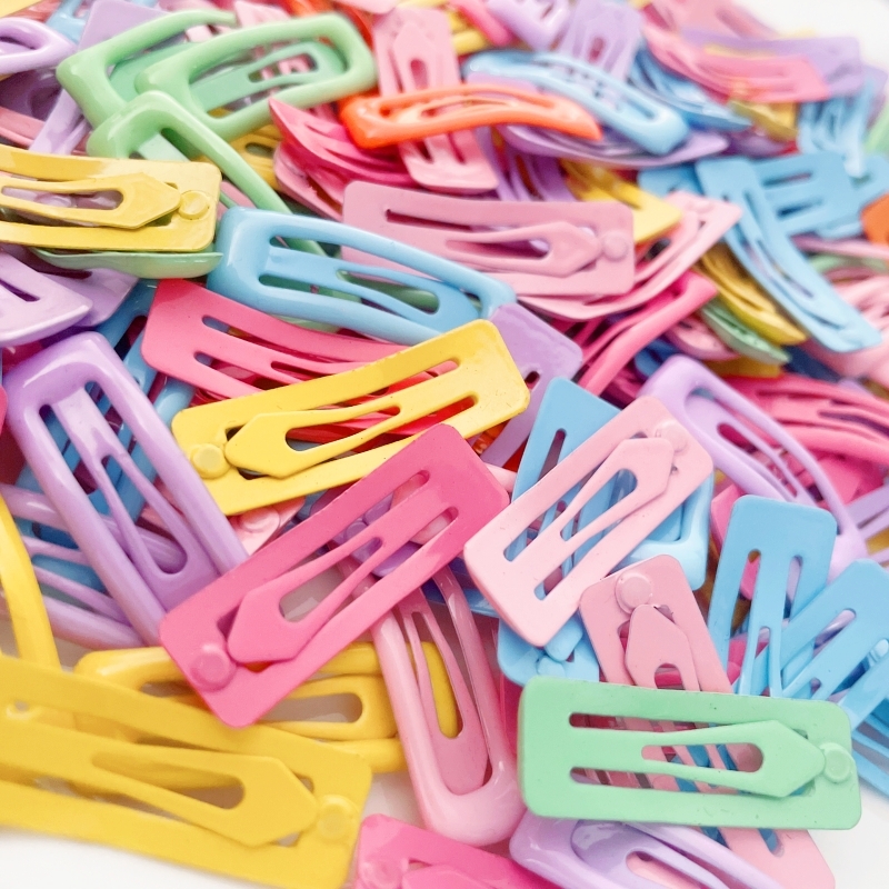 10/30/50pcs 3cm Rectangle Hair - Jewelry Making For Kids recension och pris