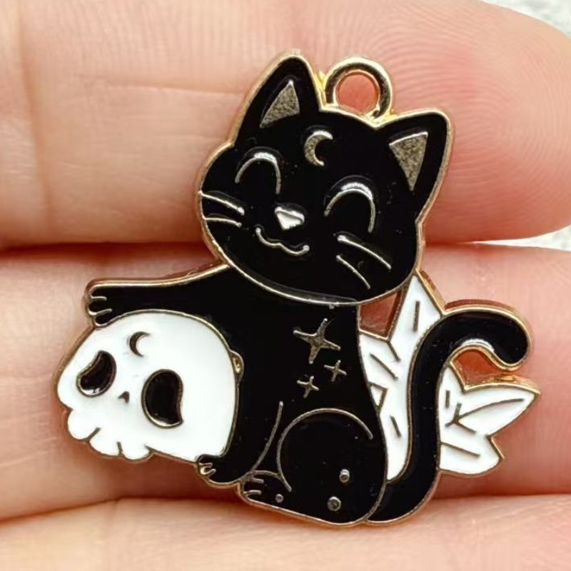 10pcs Original Alloy Enamel Bl - Jewelry Making Earrings recension och pris