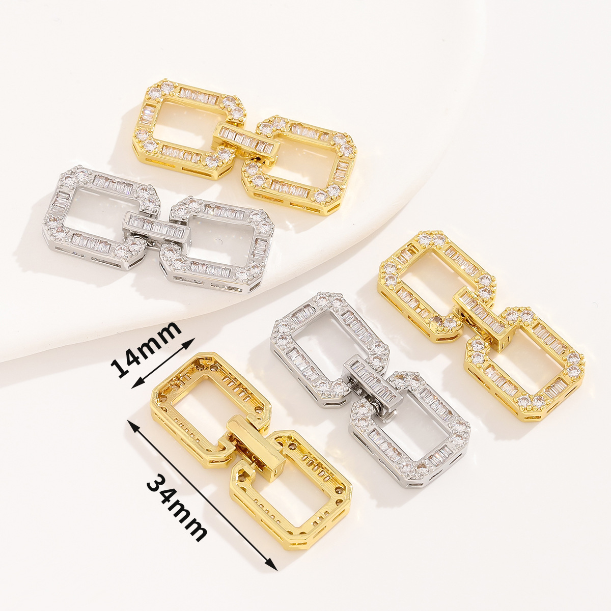 Juya 18K Gold Plated Decorativ - Jewelry Making Beads recension och pris