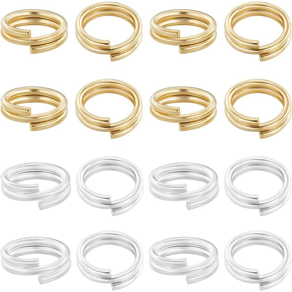 1 Box 80Pcs Split Jump Ring 24 - Jewelry Making Box recension och pris