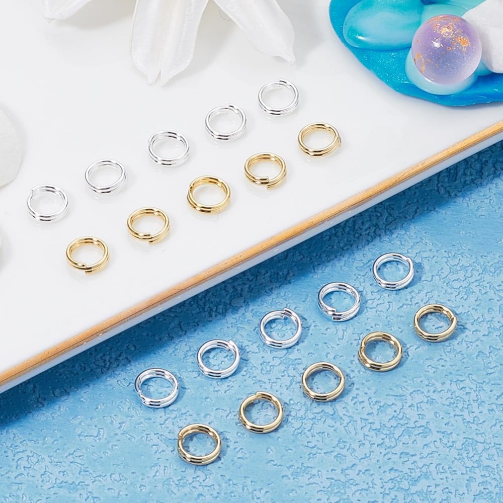 1 Box 80Pcs Split Jump Ring 24 - Jewelry Making Box recension och pris