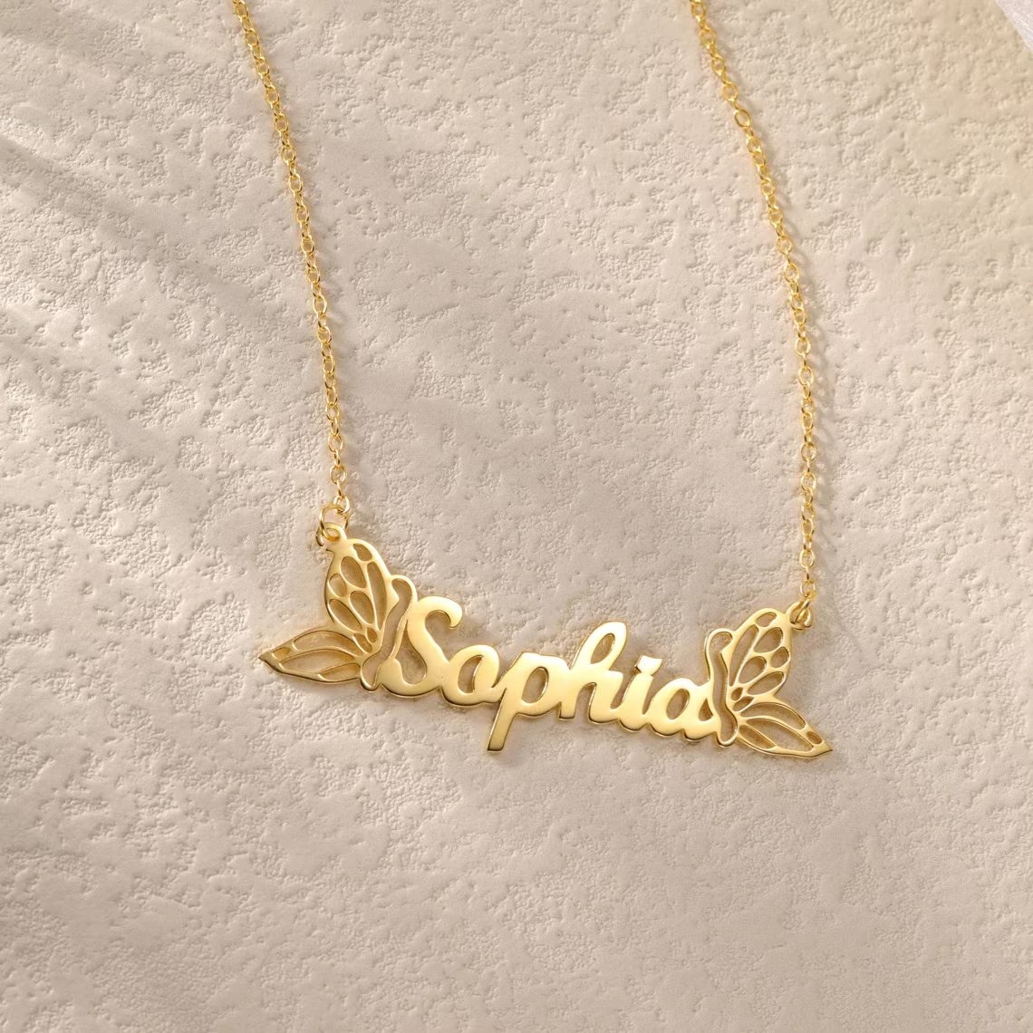 Custom Butterfly Name Necklace - Jewelry Making For Kids recension och pris
