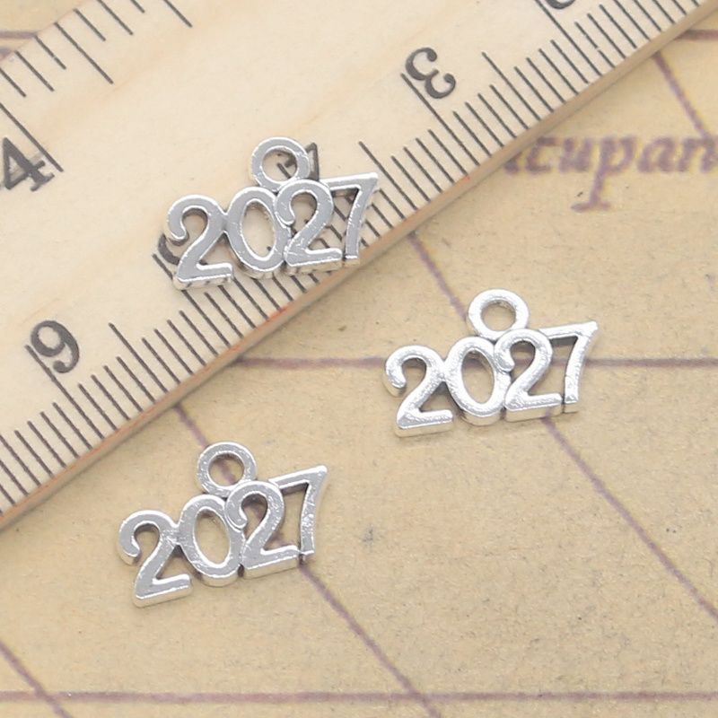 30pcs Charms 2027 Graduation C - Jewelry Making Diploma recension och pris