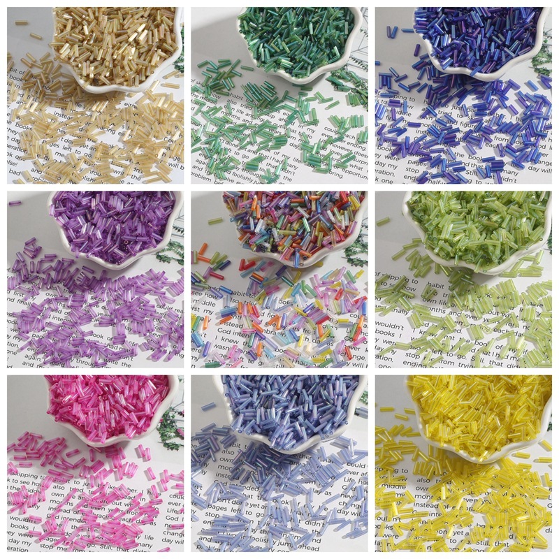 2x7mm 600pcs/lot Rice Shaped C - Crystal Bead Mix recension och pris