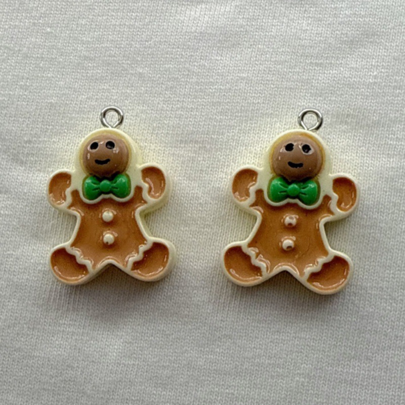 10pcs Christmas Cartoon Series - Jewelry Making Earrings recension och pris