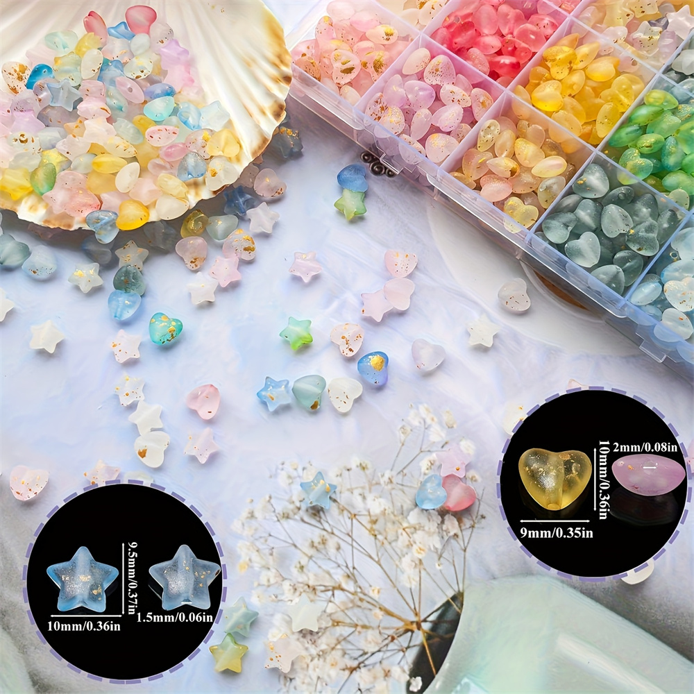 610pcs 24 grid Star Moon Mixed - Jewelry Making Box recension och pris
