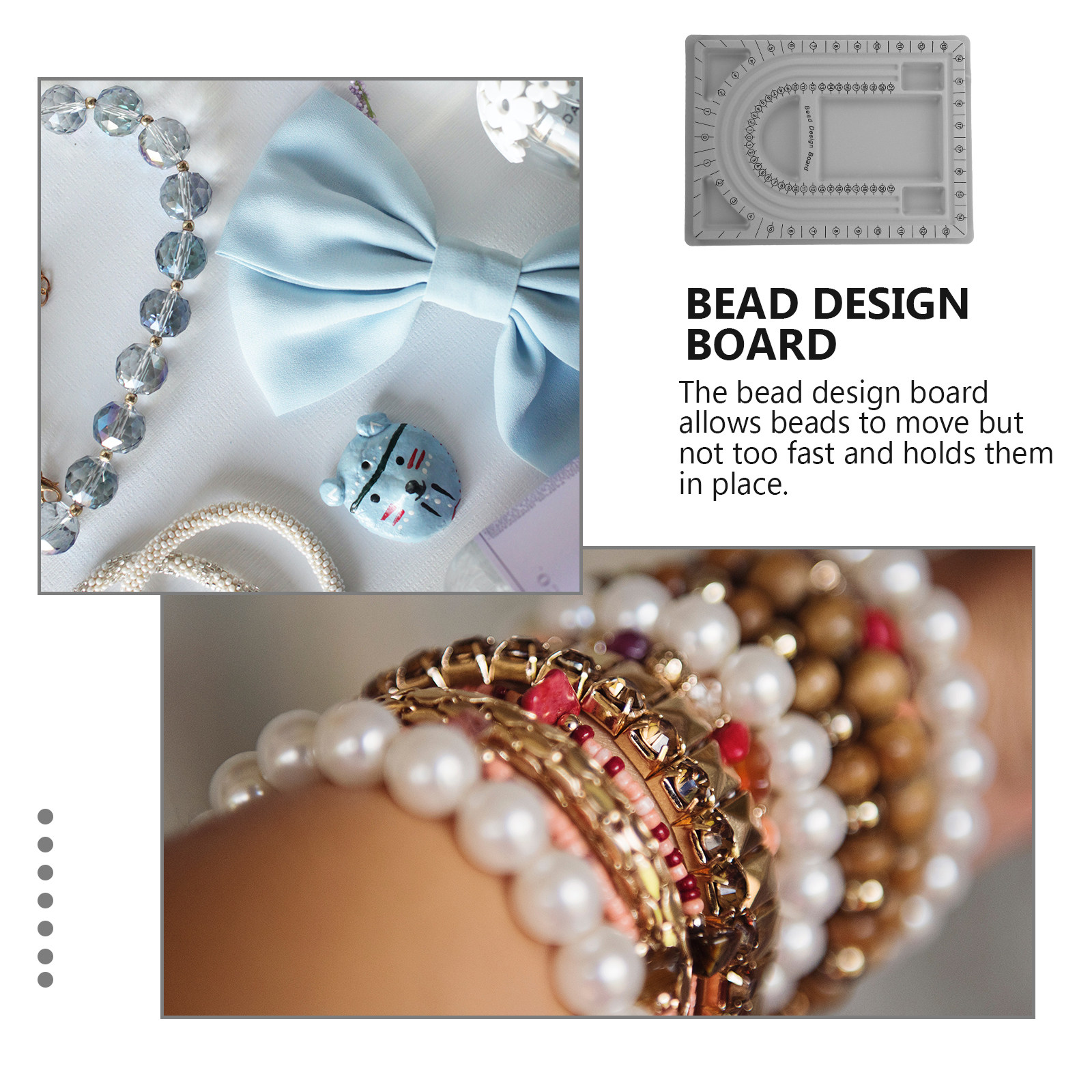 2Pcs Bead Design Board Jewelry - Jewelry Making Beads recension och pris