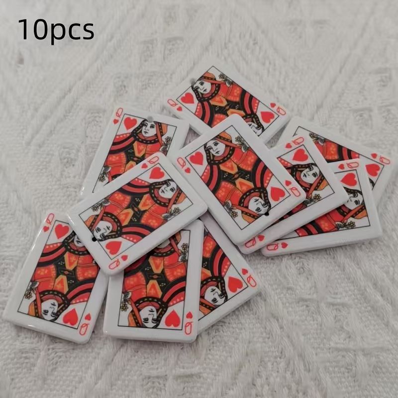 10pcs acrylic double-sided sim - Jewelry Making Earrings recension och pris