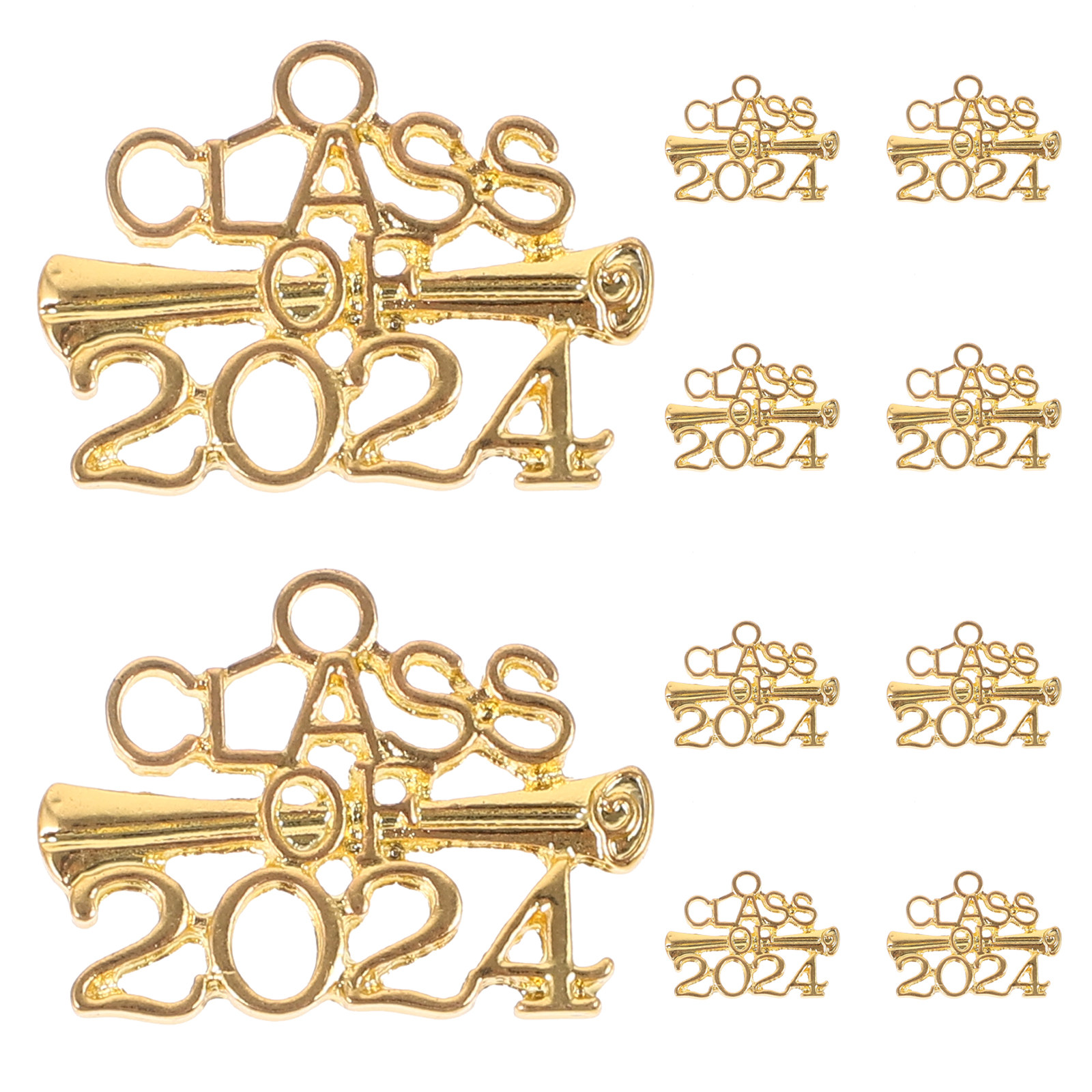 10Pcs Alloy 2024 Charms Pendan - Jewelry Making Classes recension och pris