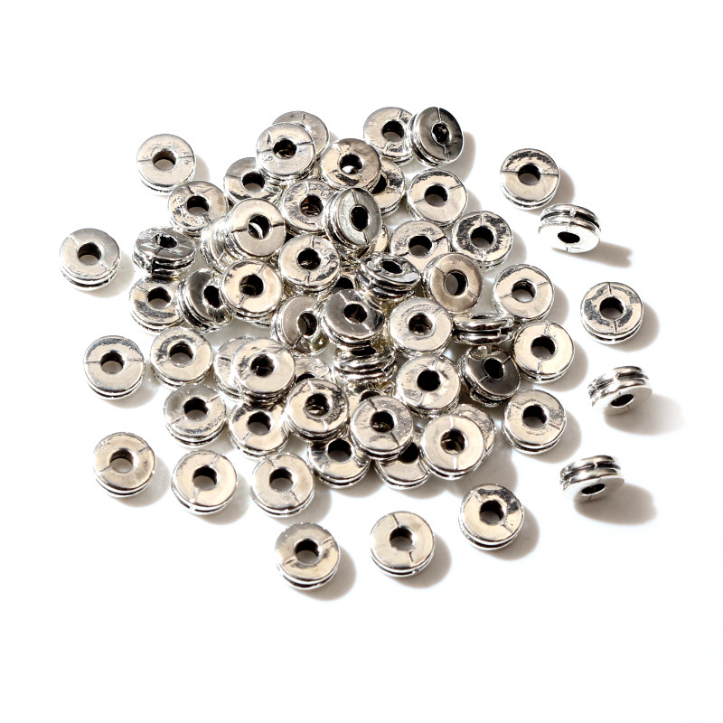 100pcs 6x6x2.5mm Antique Gold  - Eyepin Ball End recension och pris