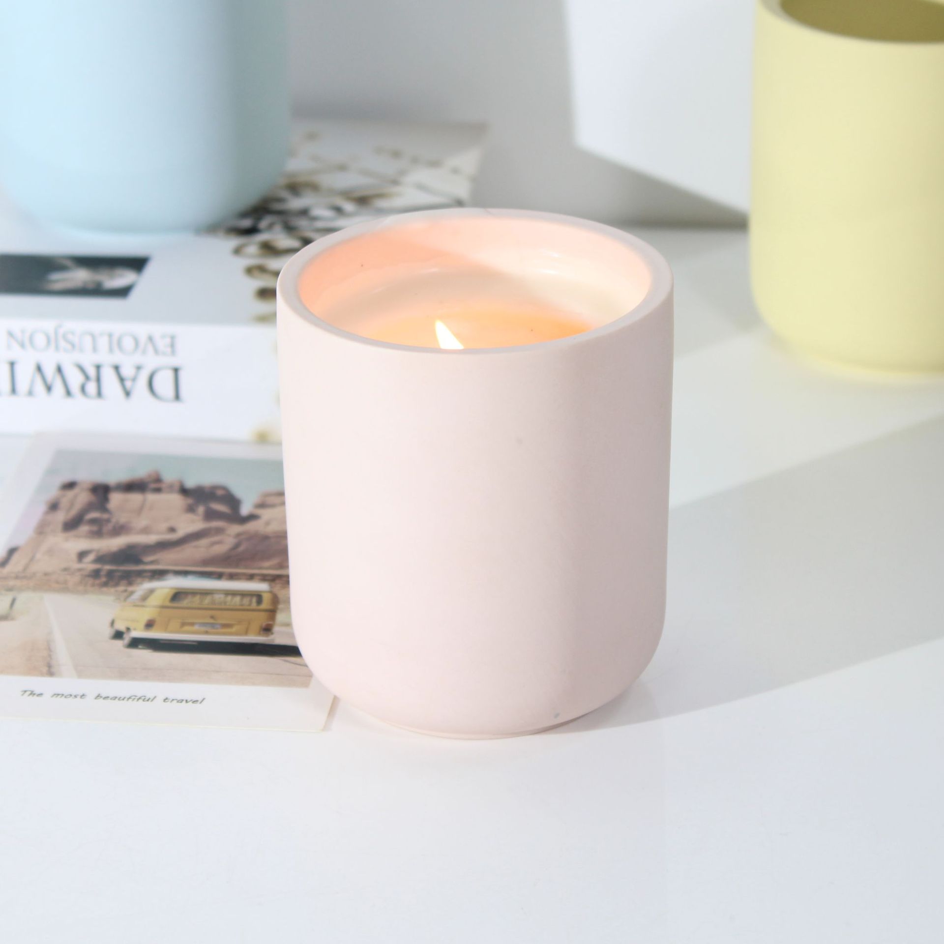 3D Circular Candle Jar Mold, D - Jewelry Making Store recension och pris