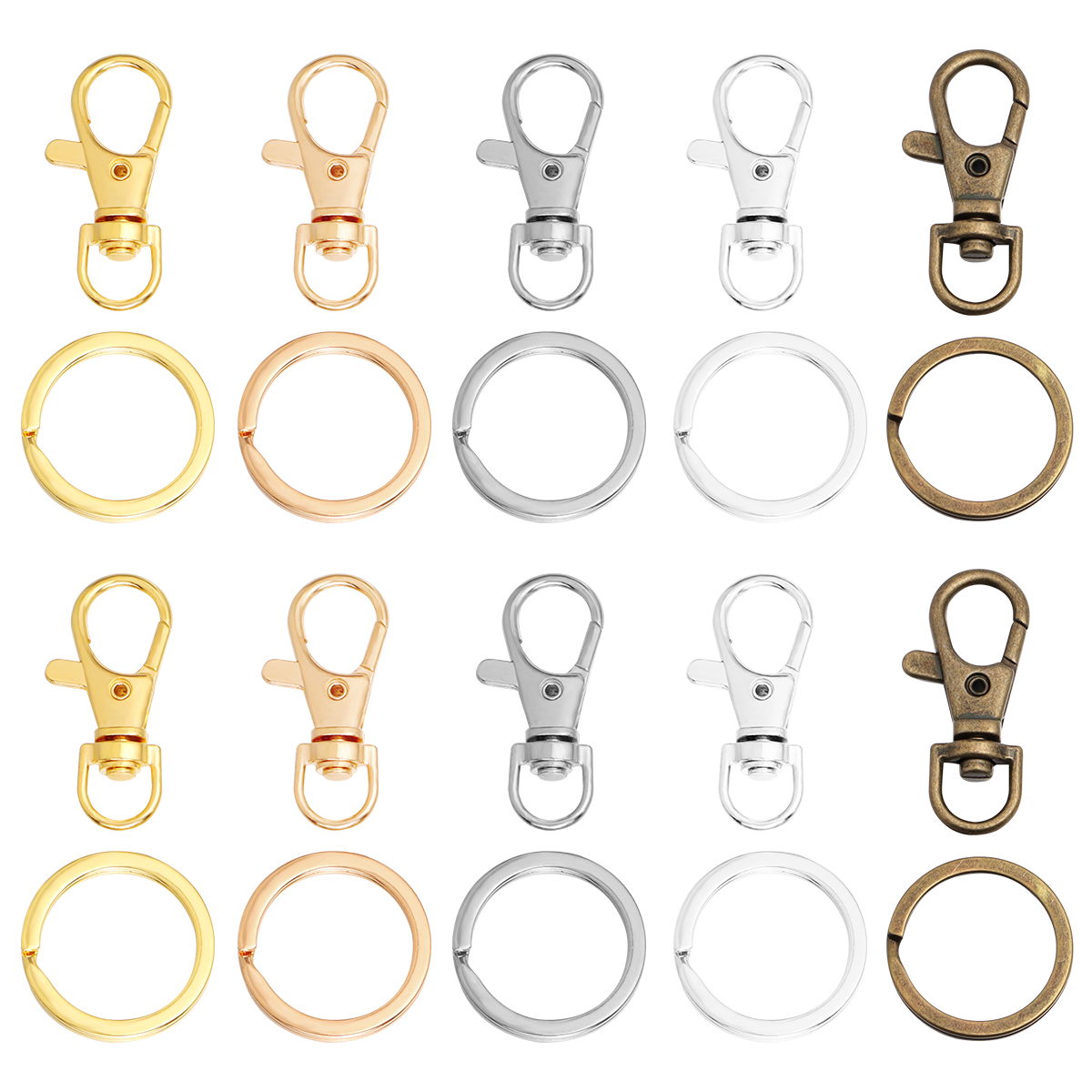 10Sets Alloy Swivel Lobster Cl - Jewelry Making Kit For Beginners recension och pris