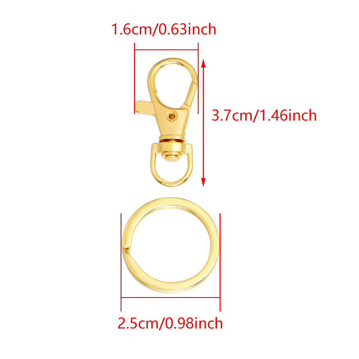 10Sets Alloy Swivel Lobster Cl - Jewelry Making Kit For Beginners recension och pris
