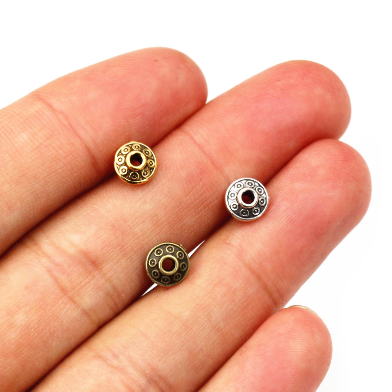 100pcs 6x6x3.5mm Bronze Antiqu - Eyepin Ball End recension och pris