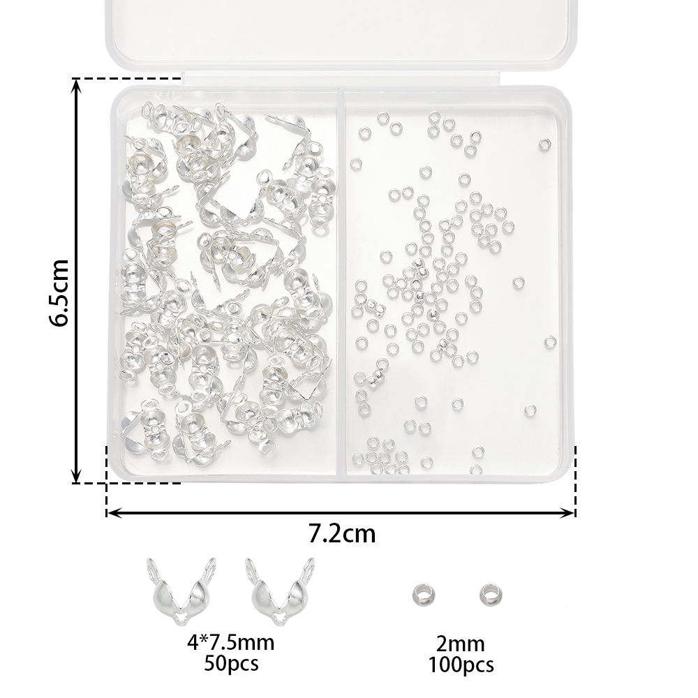 150pcs/Box 18K Gold Color Plat - Jewelry Making Box recension och pris